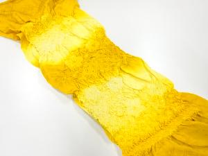 リサイクル　正絹　絞り帯揚げ